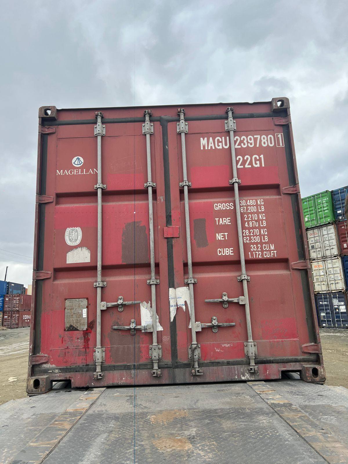 Морской контейнер MAGU2397801